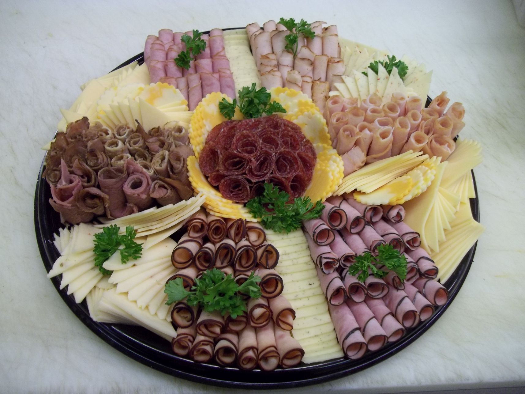 deli meats, cheese, and pastries